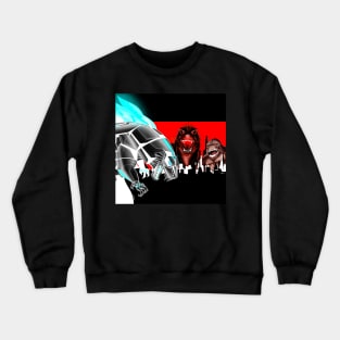 atomic kaijus madness Crewneck Sweatshirt